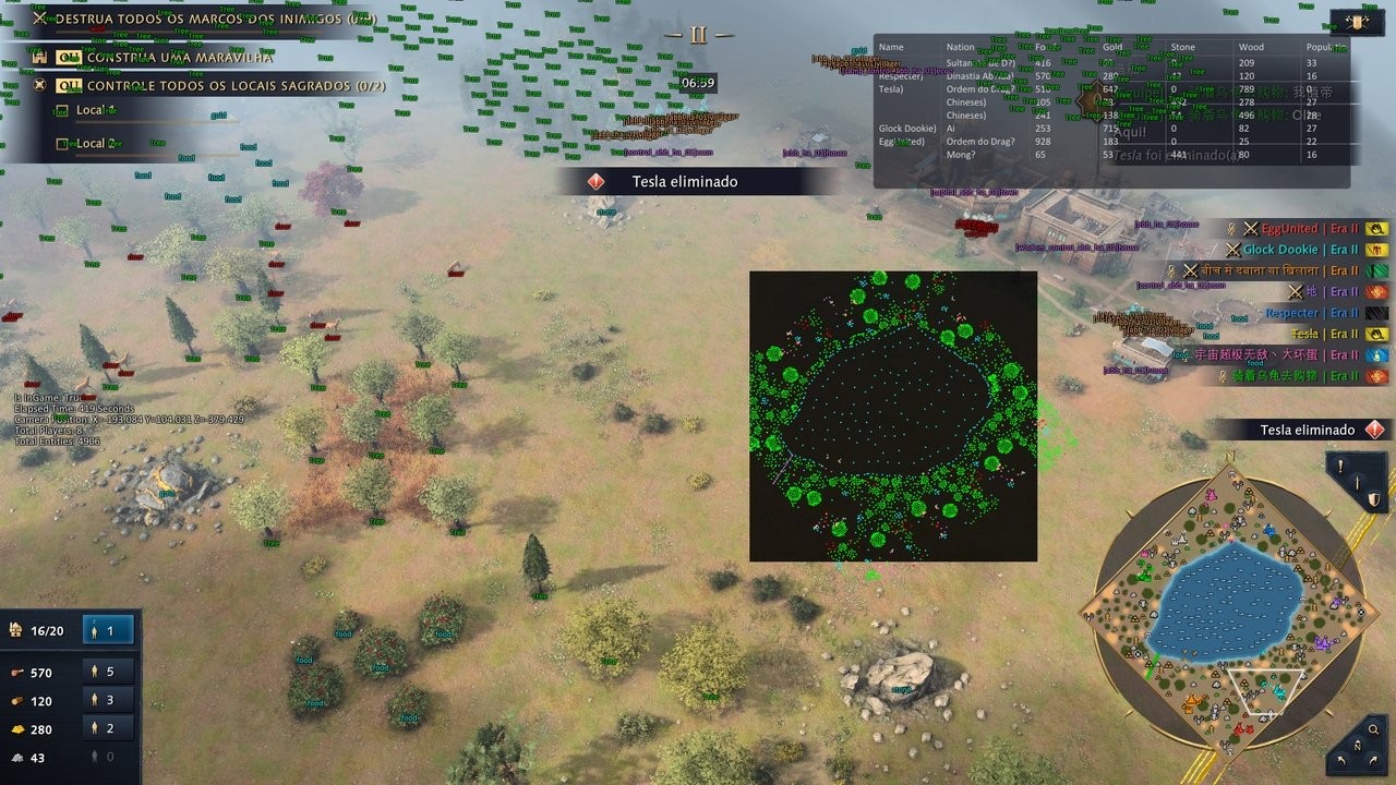 Screenshot 1 — Shack cheat for Age of Empires 4