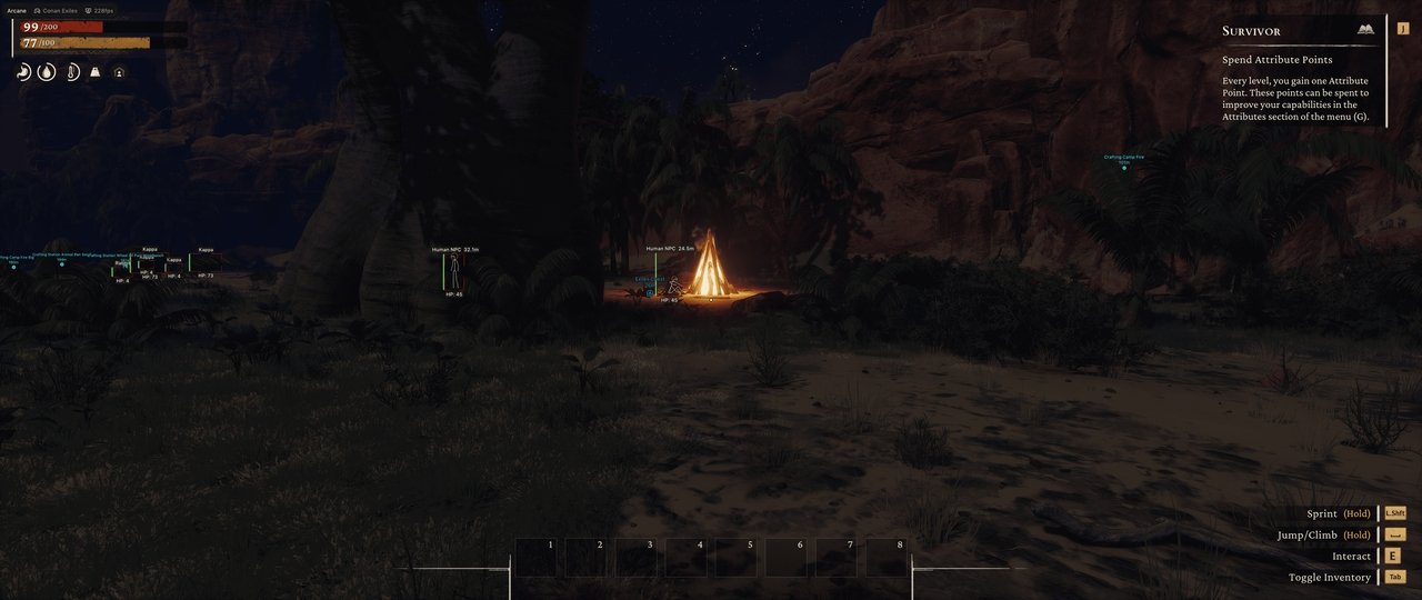 Screenshot 3 — Arcane cheat for Conan Exiles