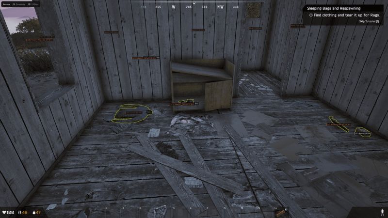 Скриншот 2 — приватный чит Arcane для Deadside