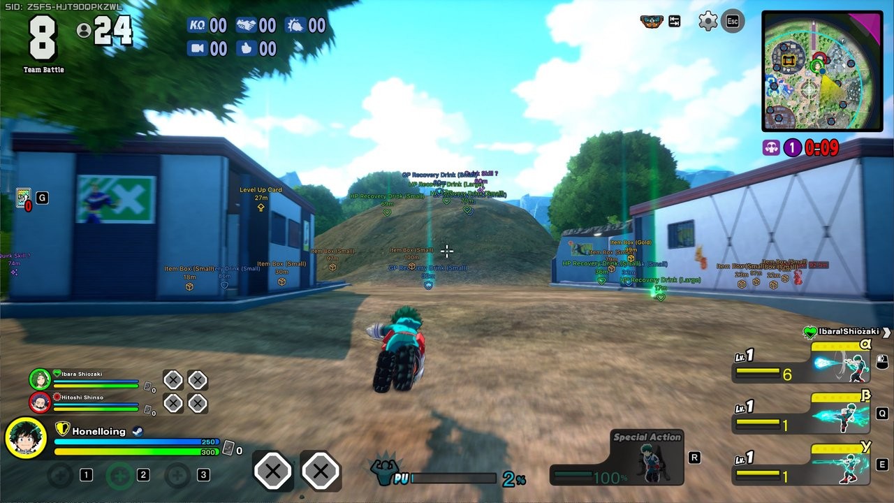 Screenshot 2 — Arcane cheat for My Hero Ultra Rumble
