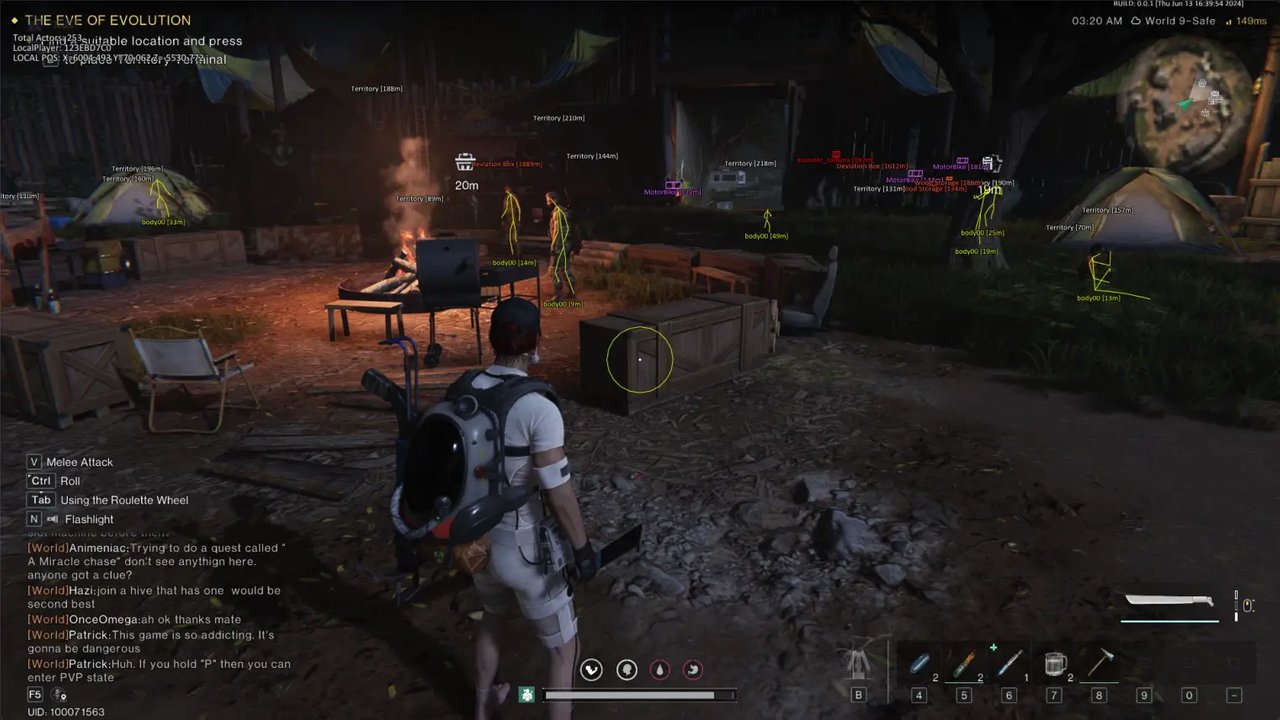 Screenshot 3 — SHACK cheat for Once Human